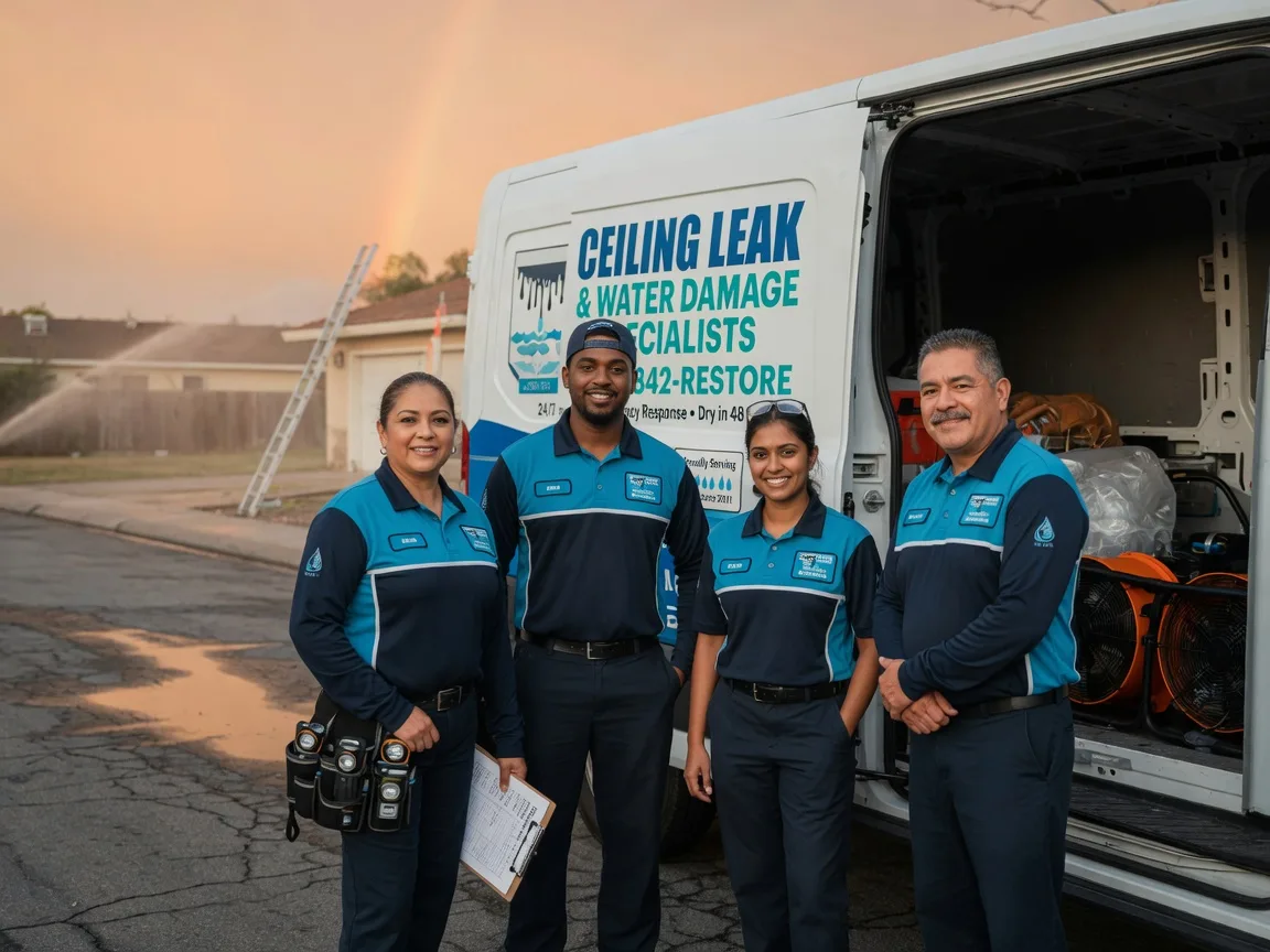 Ceiling Leak Cleanup company in Meadows Of Dan, VA
